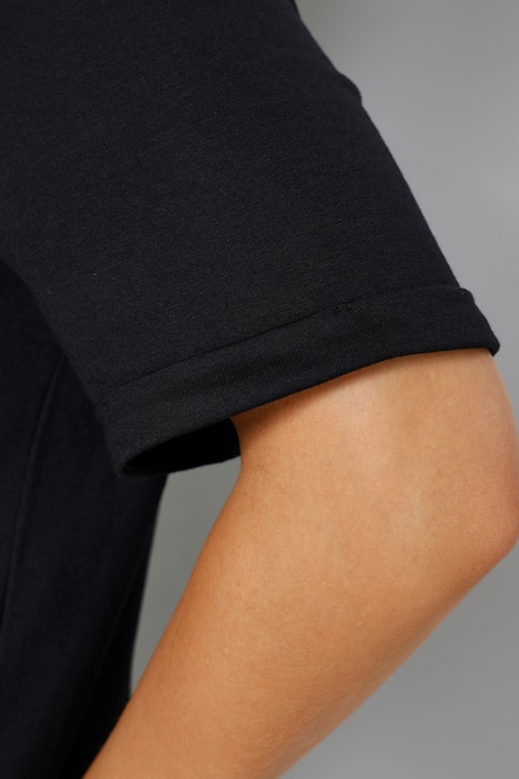 Longshirt, großer Druck, Rundhals, Halbarm