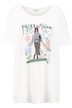 T-Shirt, Frauen-Motiv, Rundhals, Halbarm