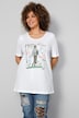 T-Shirt, Frauen-Motiv, Rundhals, Halbarm