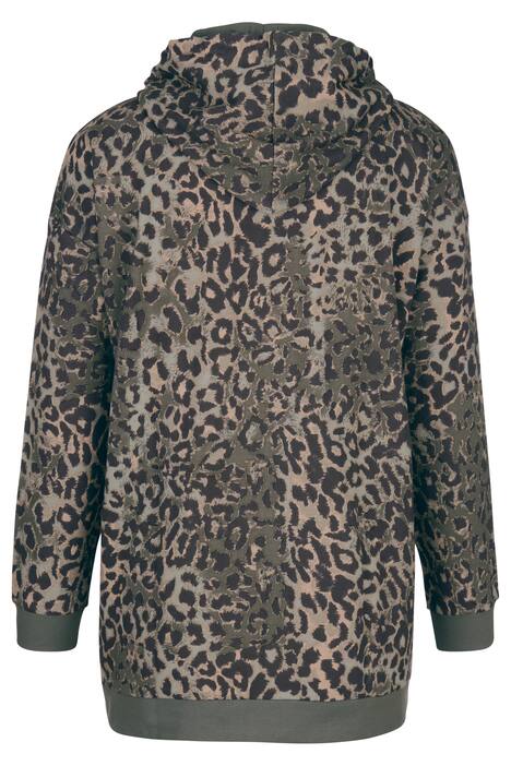 Hoodie, Kapuzensweater, Animal-Print