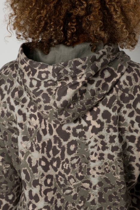 Hoodie, Kapuzensweater, Animal-Print