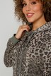 Hoodie, Kapuzensweater, Animal-Print