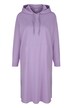 Midi-Sweatkleid, Kapuze, Langarm