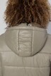 Steppjacke, Kapuze, Zipper