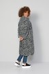 Long-Hemdjacke, Teddyfleece, Leomuster