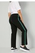 Hose, Straight Fit, Seitenstreifen, Elastikbund