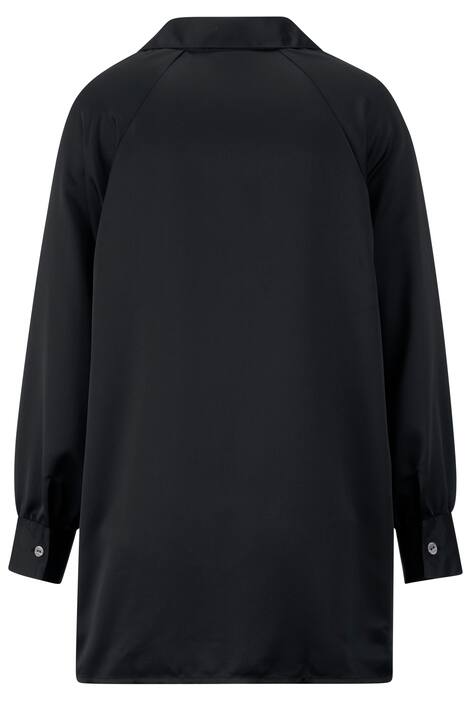 Blouse in vloeiende stof