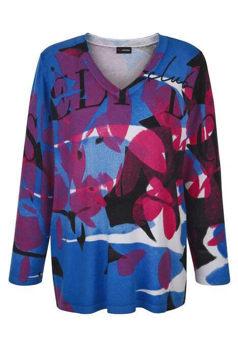 Trui met kleurrijke print