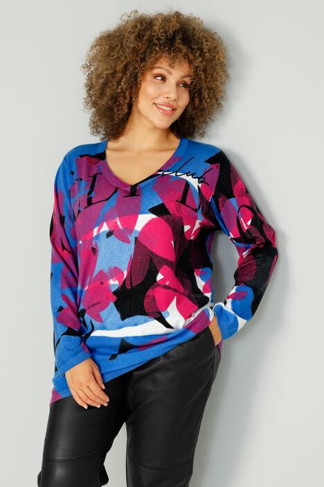 Trui met kleurrijke print