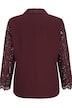 Stretch Fit Lace Sleeve Blazer