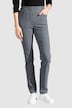 Slim fit 4-pocket jeans with decorative seam and elastic waist