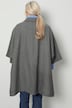Wool Blend Poncho