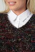 Pullover, Straight Fit, Zopfmuster, Langarm