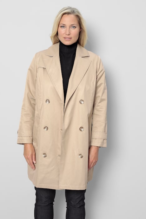 Double-Breasted Trench Coat