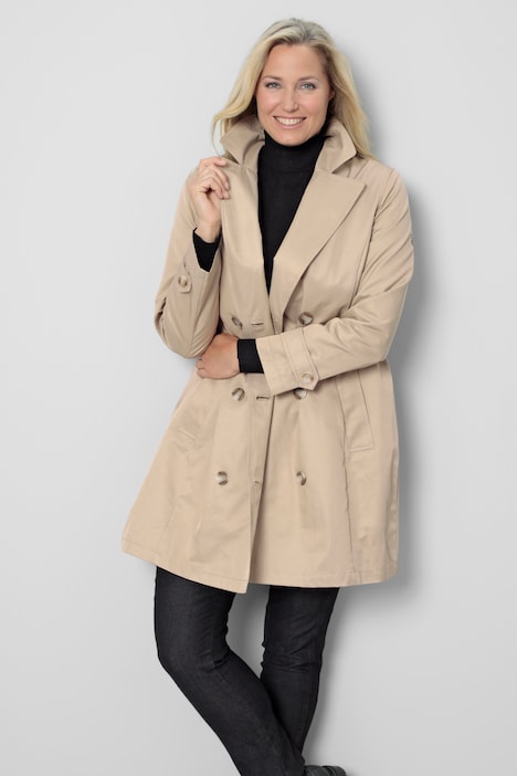 Double-Breasted Trench Coat