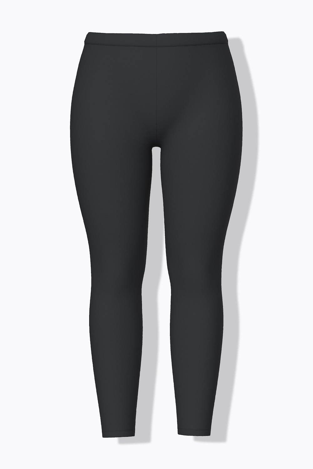 Stora storlekar Leggings, Dam, svart, storlek: 50/52, Bomull, Ulla Popken
