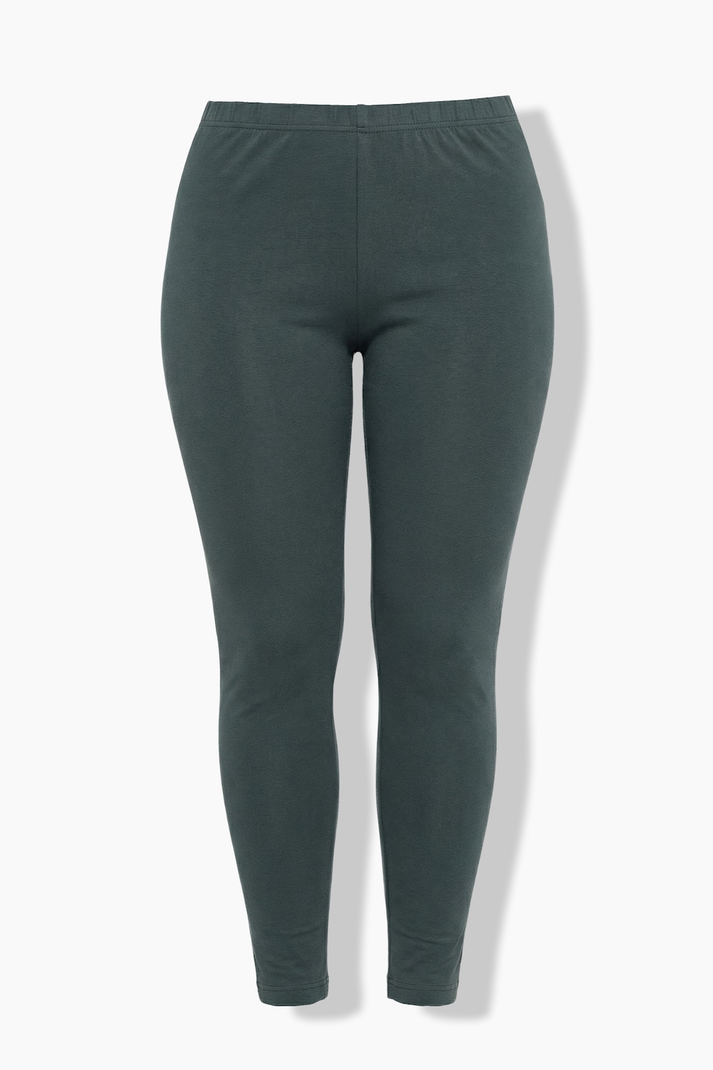 Stora storlekar Leggings, Dam, grå, storlek: 66/68, Bomull, Ulla Popken