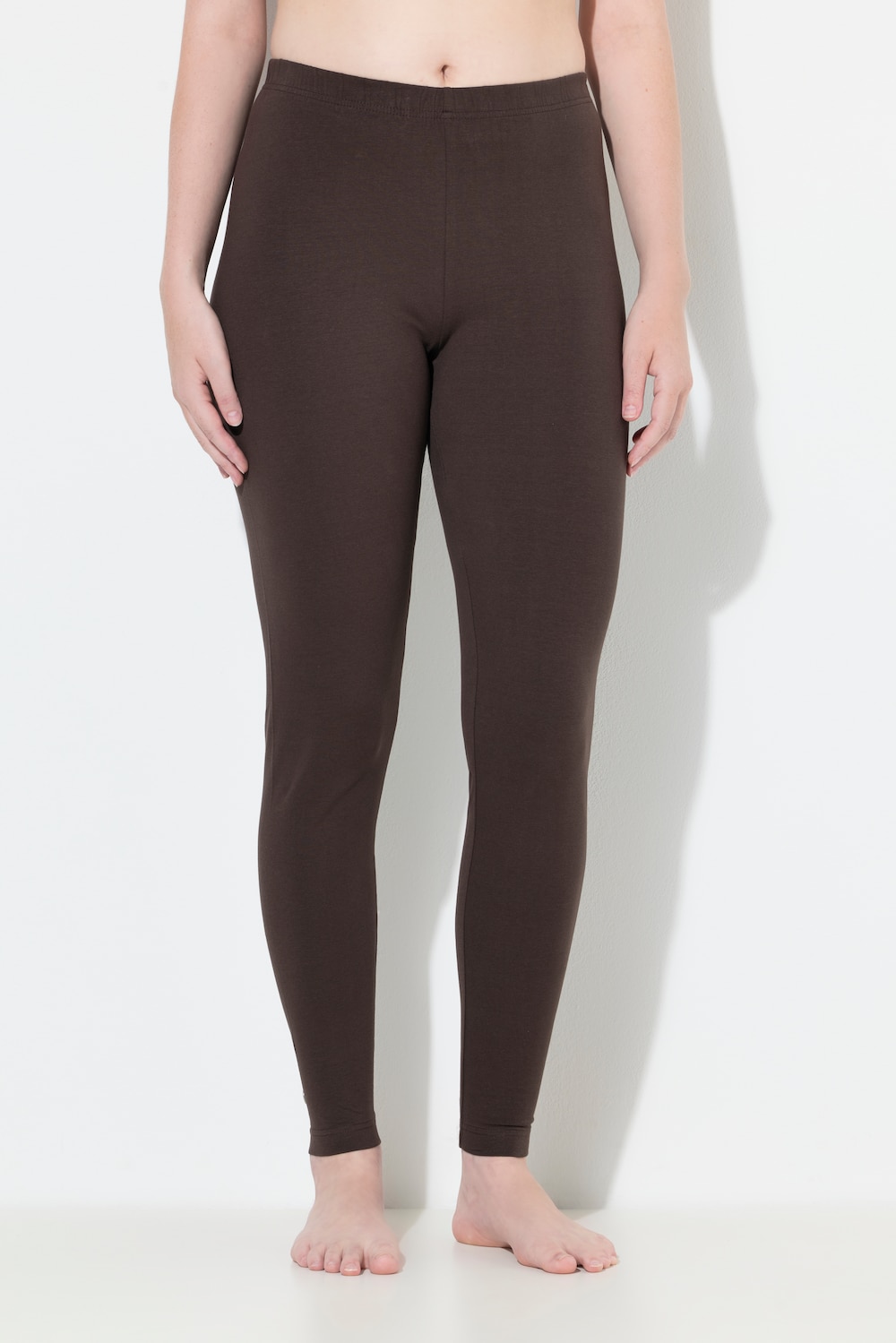 Große Größen Leggings, Damen, braun, Größe: 42/44, Baumwolle, Ulla Popken