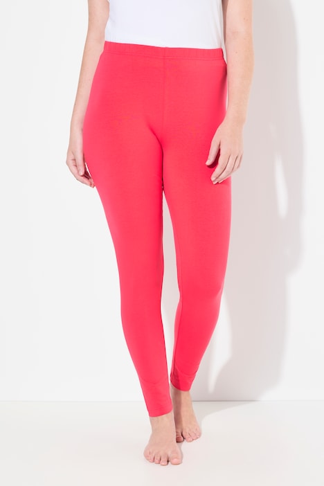 Legging en coton avec taille élastique, coupe Slim