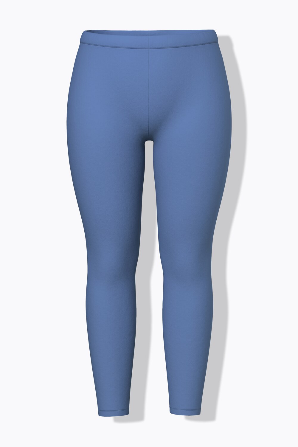 Stora storlekar Leggings, Dam, blå, storlek: 42/44, Bomull, Ulla Popken