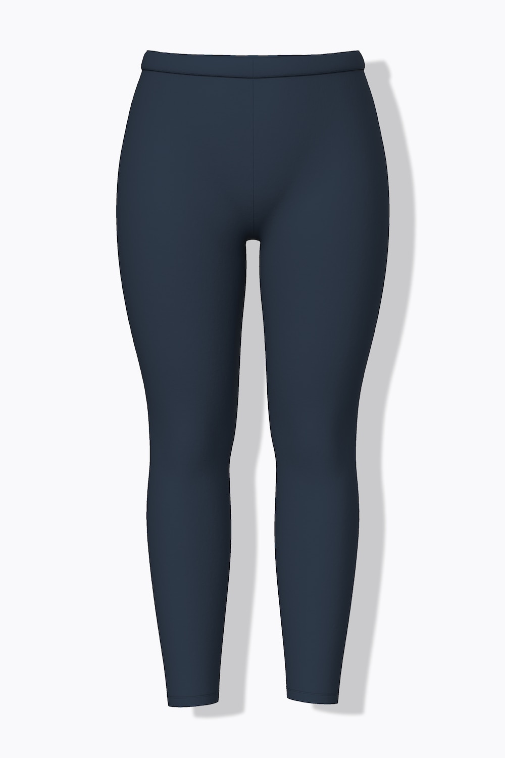 Stora storlekar Leggings, Dam, blå, storlek: 50/52, Bomull, Ulla Popken
