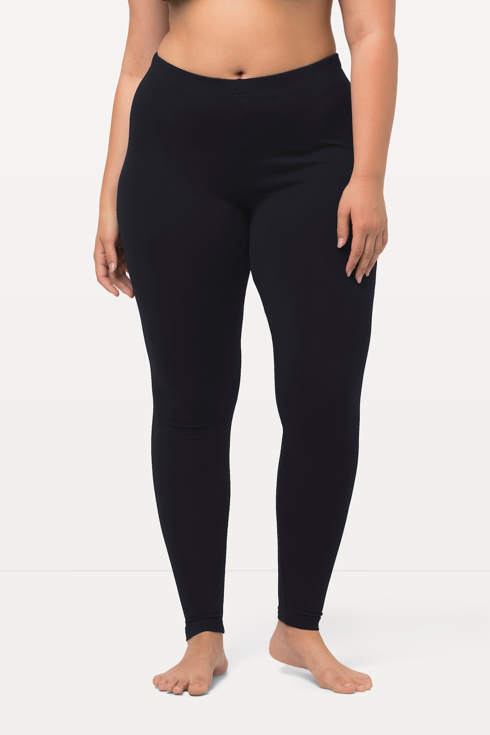 Große Größen Leggings, Damen, blau, Größe: 70/72, Baumwolle, Ulla Popken
