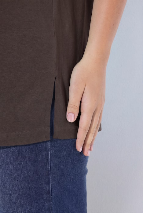 T-shirt, ronde hals, relaxed, korte mouw