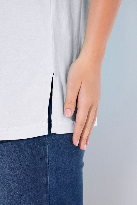 Basic Round Neck Short Sleeve Relaxed Fit  Tee
