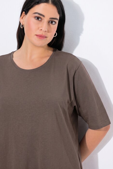 T-Shirt, Rundhalsausschnitt, Relaxed, Halbarm