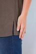 T-Shirt, Rundhalsausschnitt, Relaxed, Halbarm