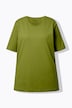 T-shirt, ronde hals, relaxed, korte mouw