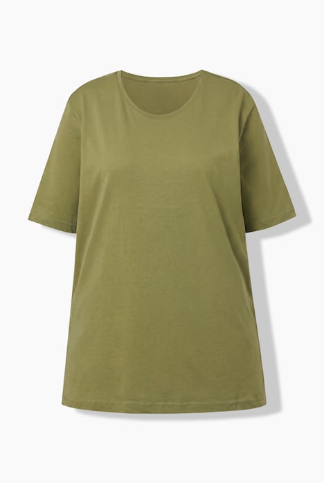 T-Shirt, Rundhalsausschnitt, Relaxed, Halbarm
