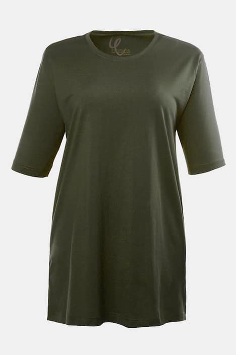 T-Shirt, Rundhalsausschnitt, Relaxed, Halbarm