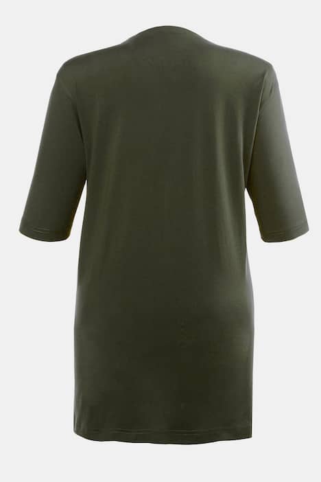 T-Shirt, Rundhalsausschnitt, Relaxed, Halbarm