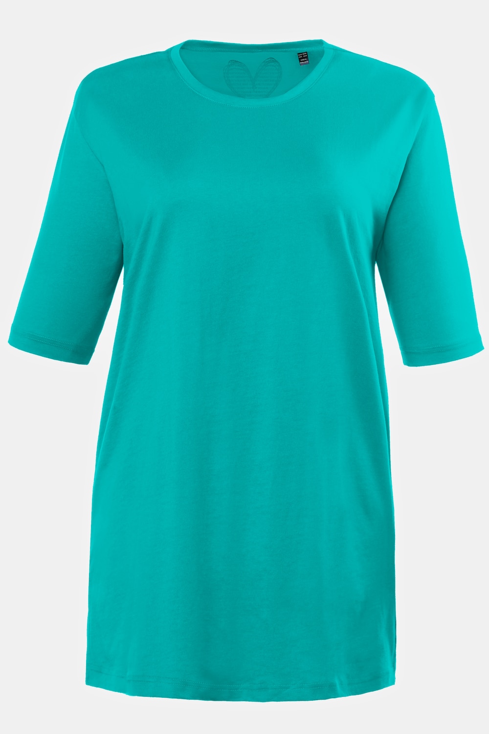 Grote Maten T-shirt, Dames, turquoise, Maat: 62/64, Ulla Popken