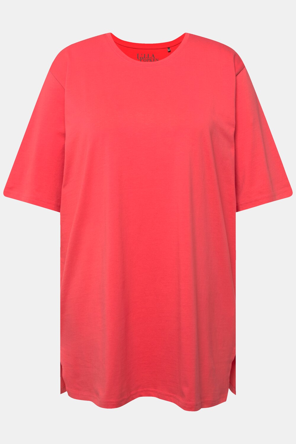 Grote Maten T-shirt, Dames, rood, Maat: 54/56, Katoen/Viscose, Ulla Popken