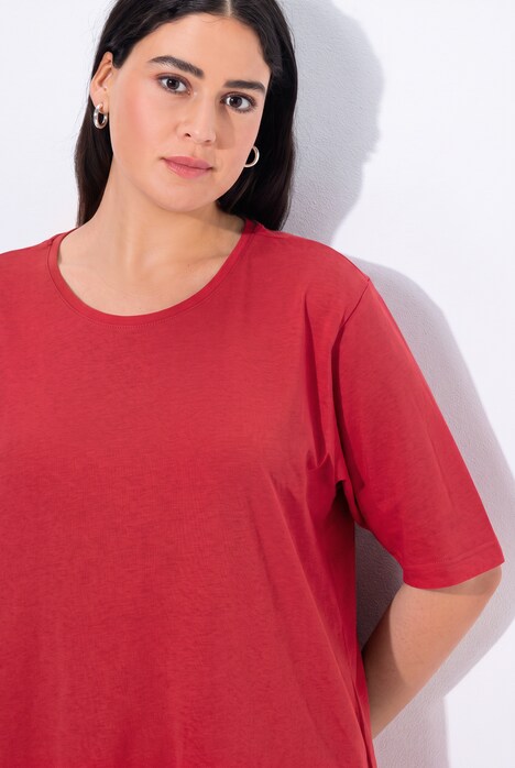 T-Shirt, Rundhalsausschnitt, Relaxed, Halbarm