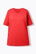 T-shirt, ronde hals, relaxed, korte mouw