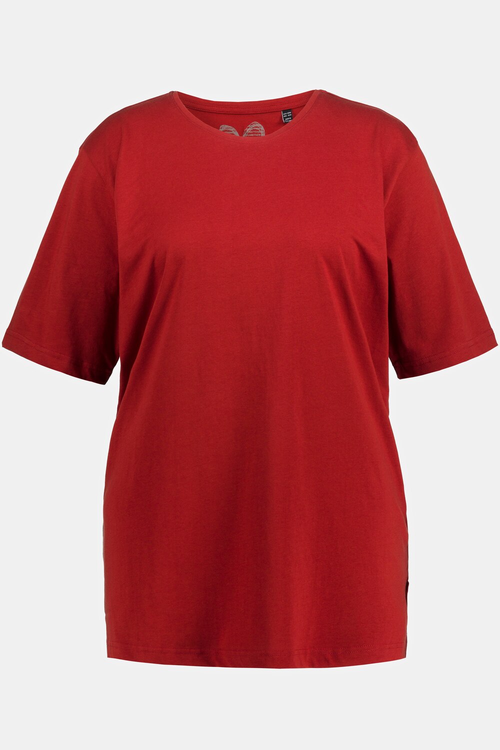Grote Maten T-shirt, Dames, rood, Maat: 54/56, Ulla Popken