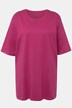 T-shirt, okrągły dekolt, luźny krój, rękaw 1/2