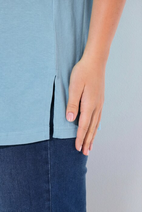 T-shirt, ronde hals, relaxed, korte mouw