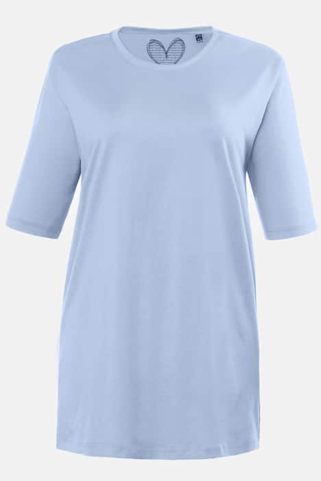 T-Shirt, Rundhalsausschnitt, Relaxed, Halbarm