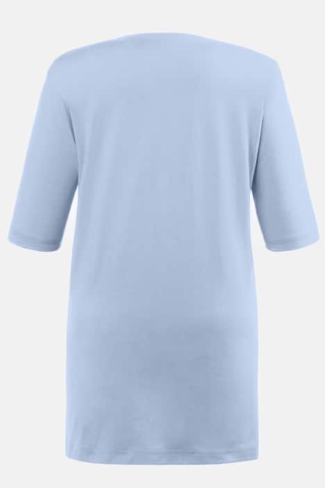 T-Shirt, Rundhalsausschnitt, Relaxed, Halbarm