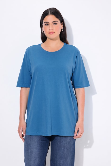 T-Shirt, Rundhalsausschnitt, Relaxed, Halbarm