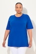 Basic Round Neck Short Sleeve Relaxed Fit  Tee
