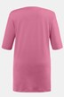 T-shirt, okrągły dekolt, luźny krój, rękaw 1/2
