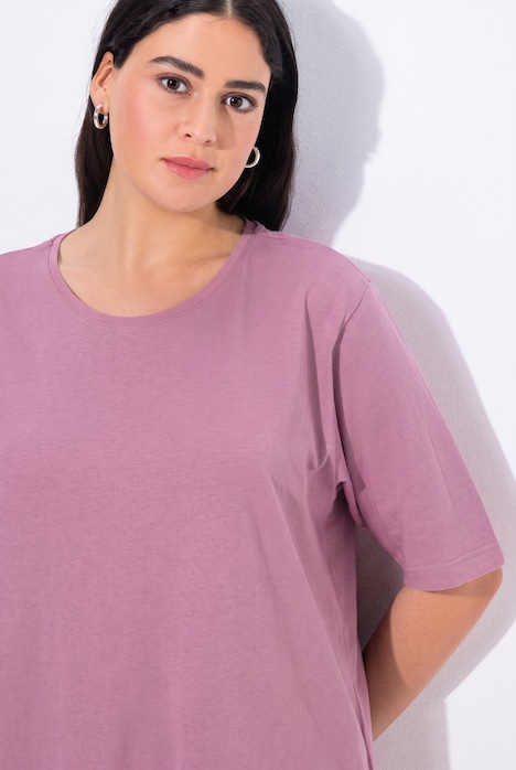 T-shirt coupe Relaxed Fit, décolleté rond et manches courtes