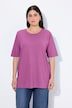 T-shirt, ronde hals, relaxed, korte mouw