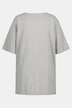T-shirt, V-hals, relaxed, korte mouw