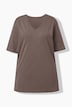 T-Shirt, V-Ausschnitt, Relaxed, Halbarm